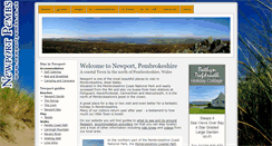 Desktop Screenshot of newportpembs.co.uk